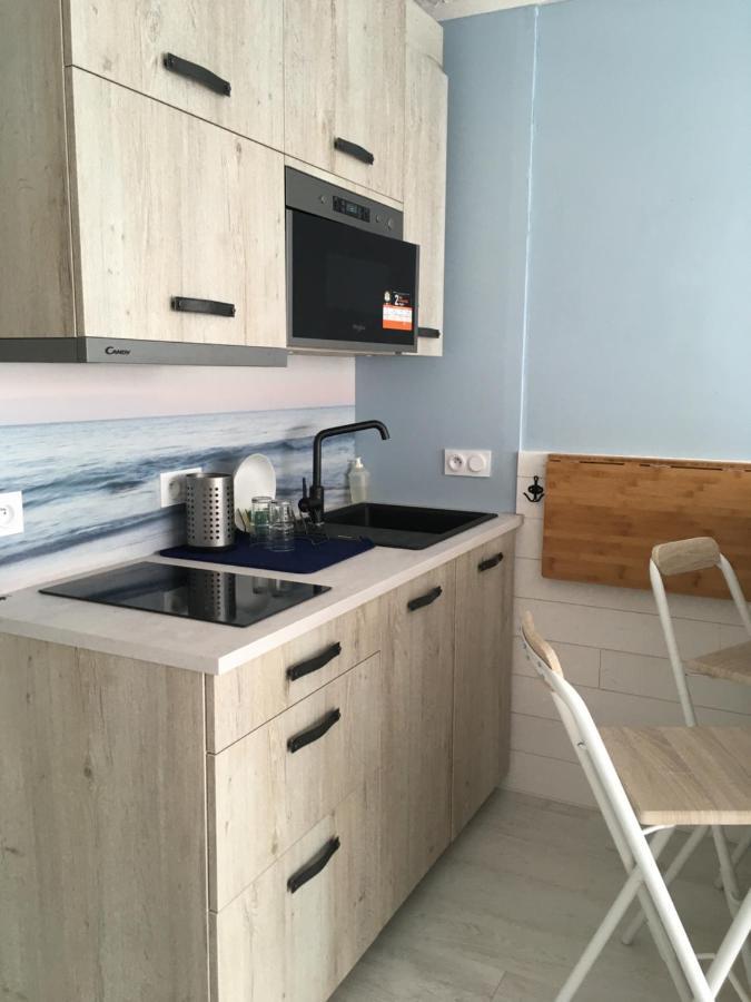 Studio Face A La Mer Apartment Ploemeur Bagian luar foto